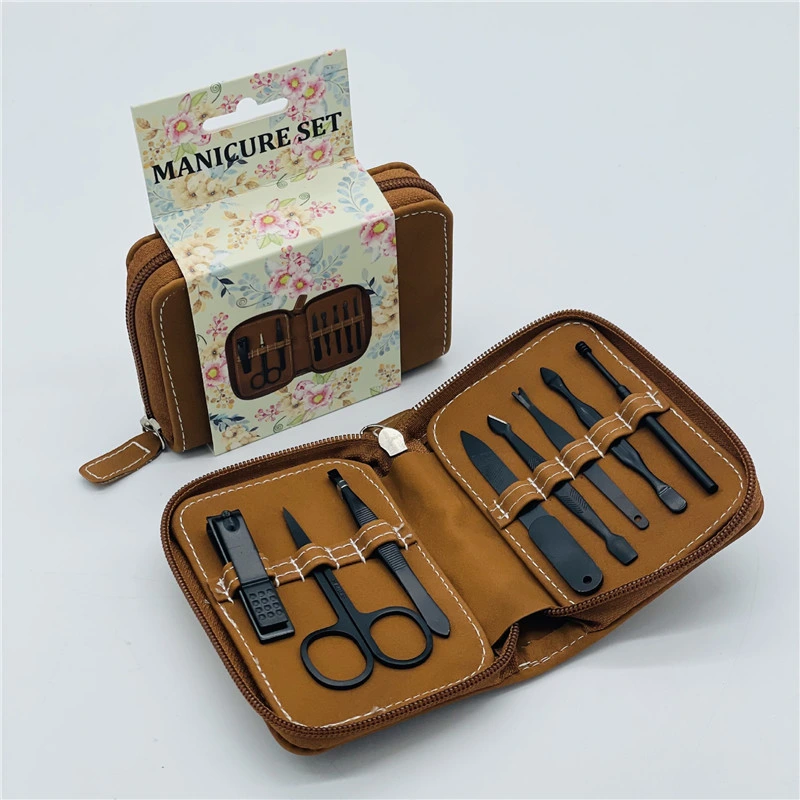 Nail Clipper Set Five-Piece Wholesale Factory Spot Exhibition Activities Gifts Manicure Tools Manicure Beauty Set