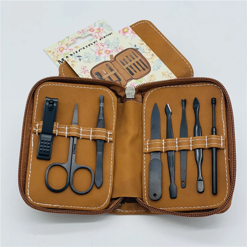 Nail Clipper Set Five-Piece Wholesale Factory Spot Exhibition Activities Gifts Manicure Tools Manicure Beauty Set