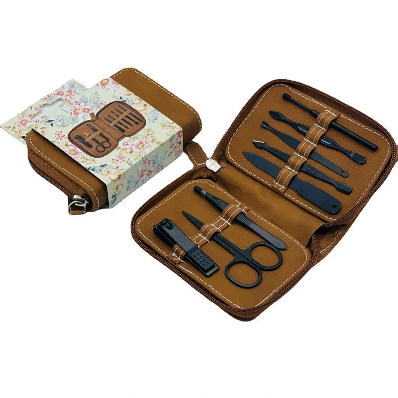 Nail Clipper Set Five-Piece Wholesale Factory Spot Exhibition Activities Gifts Manicure Tools Manicure Beauty Set